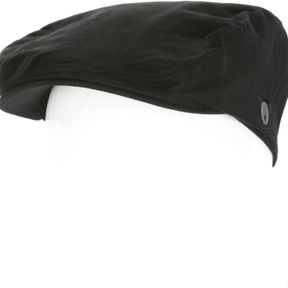 Unisex Cotton Driver Cap Small-Medium Black Sweat Guard Comfortable Style